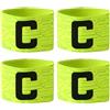 WNXGNHO Fascia da Capitano con bracciali Elastici | Comodo tessuto in nylon, chiusura, fasce da calcio, attrezzatura da allenamento per bambini e adulti