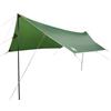Generic Telone da campeggio impermeabile, grigio e arancione, 460 x 305 x 210 cm, con pali