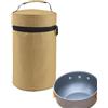 Generisch Borsa per ciotole da campeggio, impermeabile, con grande capacità | Borsa per stoviglie da viaggio, campeggio, picnic, barbecue, zaino in spalla, pesca