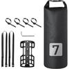 Générique Bicicletta anteriore Rack Bag - Impermeabile Ciclismo Cargo | Storage Pack, Front Fork Bike Carrier Bag for Travel Commuting Outdoor Riding Adventure Gear Storage Use