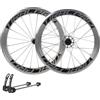 KUNYOS Set di Ruote per Bici con Smontaggio Rapido, Freni A Cerchione, Ruota da Strada 700C, Cuscinetti Sigillati, 20/24 Fori, Lega di Alluminio, Supporto per Cassetta 7/8/9/10/11 velocità