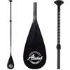 Abahub Pagaia Sup Carbonio, Remi Telescopica 170-218 cm, Sup Paddle | Con borsa da paddle inclusa, albero in carbonio e lama in plastica. Ideale per tavola da surf e SUP come Stand Up Paddle