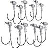 Generico Urchin Hooks Kit da Pesca 12 Pezzi di Accessori, Piombi e Terminali per | Esche di Riccio per la Pesca al Bass per Bass Pesce Gatto Trota Crappie Salmone Acqua Salata Marina