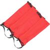 GATHINESS Ghette da Trekking Uomo Rosse S, Coprigambe Antiscivolo | Oxford Cloth e Film Pu, Facili da Indossare e Togliere, per Hiking e Skating, Protezione Resistente