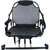 Baoblaze Sedile Girevole per Stand-Up Pdle | Meccanismo di Rotazione Integrato, Sedile per Pdle Board con Schienale, Gonfiabile