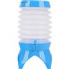 Genérico Dispenser di bevande con acqua pieghevole, dispenser di bevande pieghevole con rubinetto e supporto, per passeggiate, viaggi, picnic