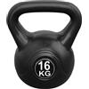 Vivol | Kettlebell 16 kg per gli sport interni ed esterni - Kettlebell in diversi pesi da 2 kg, 4 kg, 6 kg, 8 kg, 10 kg, 12 kg, 16 kg e 20 kg