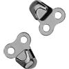 Domary Ganci per Lacci per Stivali in Lega con Rivetti la Riparazione delle | 8x6x3mm, Resistente Alla Corrosione, Finitura Elettrolitica, per Stivali da Esterno, Escursionismo, Campeggio, Accessori