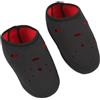 SUPVOX Calze da Immersione Antiscivolo Traspiranti, Taglia XL, Nere | Sport Acquatici, Facili da Indossare e Togliere, Comprimibili, Fori di Drenaggio