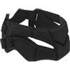 GATHINESS Casco da Rugby per Giovani Atleti, Nero Elastico | Chiusura Versatile, Vestibilità Precisa, Anti Collisione, per Scuole e Allenamento Portiere, Uso Multisport