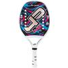 HIGH POWER HP BLADE, Racchetta Beach Tennis 100% Carbonio 3K- Superficie Trattamento Super Grip - Eva High Power - Leggera e Bilanciata - Profilo 20 mm - Custodia inclusa - campione d'Italia
