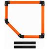 Lljsszr Bersagli con Cinghie Durevole | Struttura in PVC, Bersaglio da Calcio, Robusto, Attrezzatura, per Campi Sportivi, Giovani Calciatori