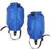 GATHINESS Ghette da Esterno Corte in Nylon Blu, Resistenti all'Acqua | Antivento e Traspiranti, Pieghevoli per Attività All'aperto, Copertura Corta per Scarponi e Gamba