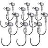 Generico Urchin Hooks Kit da Pesca 12 Pezzi di Accessori, Piombi e Terminali per | Urchin Baits per Spigola per spigola, pesce gatto, trota, crappie, salmone e in acqua salata e mare