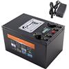 JHKJ Batteria per ecoscandaglio, Batteria al Litio da 12 V | Batteria ad alta capacità da 12V 60Ah 110Ah 135Ah, pacco batteria al litio da 12 Volt con caricabatterie per ecoscandaglio