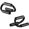 Asyduey Attrezzatura per Allenamento S-Shape Floor Chest - Barre Push Up S-Shaped Anti-Scivolo per Fitness Domestico - Attrezzatura per L'Allenamento del Petto A Casa - Supporti per Flessioni Antisciv