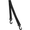 Cabilock Cinghia Porta Scarponi da Sci Nera 2,5cm in Nylon | Snowboard e Pattini a Rotelle, Chiusura Rapida Fibbia Regolabile, Uso Outdoor