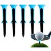 Generisch Tee da golf, 80 mm, anti-smarrimento, per simulatore di golf a basso | Maglietta a pallina da golf da 80 mm, per campo di guida, campo di guida, casa, palestra, allenamento, riscaldamento