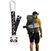 Generic Campanello anti orso Accessorio Riflettente Rumoroso da Trekking con | Buffo Dispositivo di Difesa Anti Orso per Campeggio Bici Trekking Backpacking Alpinismo Avventura