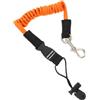 Toyvian Corda a Molla per Kayak con Fibbia a Sgancio Rapido | Nylon e Tpu Arancione, Facile da Fissare e Rimuovere, per Paddle Board e Canoa