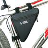 B-SOUL Borsa Borsello Telaio Bici Bicicletta Bike Triangolare Nera Accessori Ciclismo