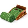 CAQYPVH Tappetino da Golf con Rampa Rialzata | Arrotolabile, Tappetino da Putting con Linee di Allineamento, Compatto, Attrezzatura, per Casa, Ufficio, Giardino