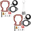 GPJTJROL 0398453 Kit di ricostruzione carburatore for Barca fuoribordo | Per Johnson Evinrude OMC BRP 398453 0386698 0389786 0391305 0391937 0398452