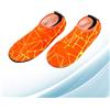 GATHINESS Calze da Immersione Taglia S 34-35 Antiscivolo, ad Asciugatura | Neoprene Arancia, Leggere e Flessibili, per Sport Acquatici e Spiaggia, Unisex