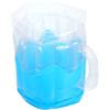 Zerodeko Secchiello Gonfiabile per Bevande, Bar Estivo, PVC Blu, Portatile | Uso Versatile, Montaggio Rapido, Design Vivace, per Feste Estive e Spiaggia, Forma Birra