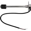 Domary Unità Sensore Carburante con Manometro da 52 Mm, Acciaio | Sensore Accurato 0-190Ω, Custodia in ABS Durevole, Compatibile 9-32VDC per Marina, Generatore, Autobus