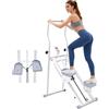 CHIMHOON Stair Stepper per casa/scaletta pieghevole con conteggio | Vertical Climber & Stair Stepper - Dispositivo di allenamento con display LCD, angolo regolabile, max 150 kg