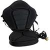 Skiffo Star POOLSTAR Sedile Kayak-Super Deluxe in Neoprene Adulto Unisex, Nero, Taglia Unica