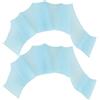Demeras Guanti da Nuoto Palmato - Paddle Mano per Surf e Nuoto, Pinne Acquatiche per Snorkeling - per Bambini, Donne, Uomini, Allenamento (M)