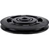Helilyco Puleggia silenziosa per palestra, cuscinetto in nylon, per allenamento della forza di fitness domestico, 50-100 mm (70 puleggia)