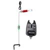 Domary Set Allarme da Pesca Wireless con Indicatore di Oscillazione per | Altalena Regolabile in Acciaio Inossidabile, Robusto Alloggiamento in ABS e Lega , Compatibile con i Sistemi Pod Portacanne