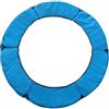 Asyduey Trampolino per Bambini Copertura per Letto da Salto Copertura Protettiva Copertura Protettiva in Spugna Accessori per Bordi Copertura in Tessuto Blu
