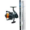 kolpo Combo Surfcasting Canna Potente 420 100/180 gr Mulinello con Filo