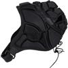 GATHINESS Casco Protettivo da Rugby Imbottito Xl in EVA e Nylon per Adulti | Protezione Antiurto, Leggero e Portatile, Nero, per Attività Fisica Sul Campo
