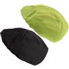 GATHINESS 2 Pezzi Copricasco Antipioggia per Casco da Bici, Nero | Tessuto Oxford Traspirante, Riflettente e Antivento, per Ciclisti, Copertura per Uso in Bicicletta