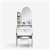 Produce Shop Mobile postazione Trucco toeletta Specchio Sgabello Camera Letto Flora