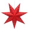 Capaneus Stelle di Carta da Appendere, Lanterna con Stella di Carta da Appendere per Decorazioni da Appendere a Casa, Decorazione Natale Stella di Carta, Paper Star Lantern per Natale, Matrimoni, Compleanni