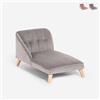 Produce Shop Chaise Longue Divano per Cani e Gatti in Velluto Serin - Grigio