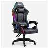 Produce Shop Poltrona Gaming Ufficio LED RGB ergonomica reclinabile The Horde XL