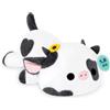 shownicer Peluche a forma di mucca, 1,8 kg, ideale come regalo per adulti e bambini, 3 anni (nero, 50 cm)