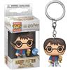 Funko Pop! Keychain: Harry Potter Holiday- Mini Figura in Vinile da Collezione Novità Portachiavi - Riempitivi per Calze - Idea Regalo - Merchandising Ufficiale - Movies Fans - Minifigure