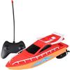 Pesoncarl Mini Barca RC Giocattolo Elettronico Divertente Impermeabile per Barche da Corsa con Telecomando Giocattoli per Bambini (Senza Batteria) Rosso, Piscina