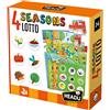 Headu 4 Seasons Lotto New Le Stagioni E Il Tempo Ciclico Mu53672 Gioco Educativo Per Bambini 3-6 Anni Made In Italy