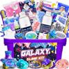 iKidiki Slime Making Kit, Galaxy Slime Kit per ragazze 6-12 anni Girl Boy Regali Fluffy Slime Bambini