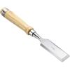 sourcing map Scalpello per legno da 2,5-1,3 cm, lame CR-V, scalpelli per | Con manico in legno antiscivolo per falegnameria