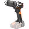 WORX WX355.9 Trapano avvitatore a percussione,senza batteria e caricabatt. | Fino a 33.600 colpi/min, velocità 0-500/0-2.100 giri/min, design leggero e compatto e luce LED